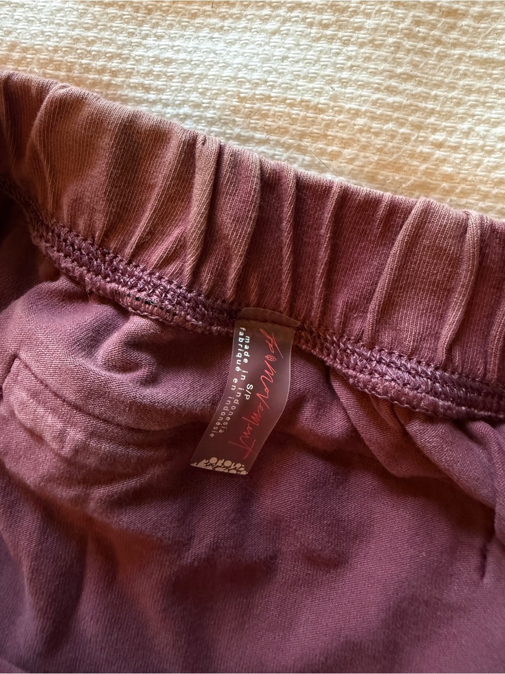 Free People Hot Shot Pants: Sour Cherry - Picture 5 of 5
